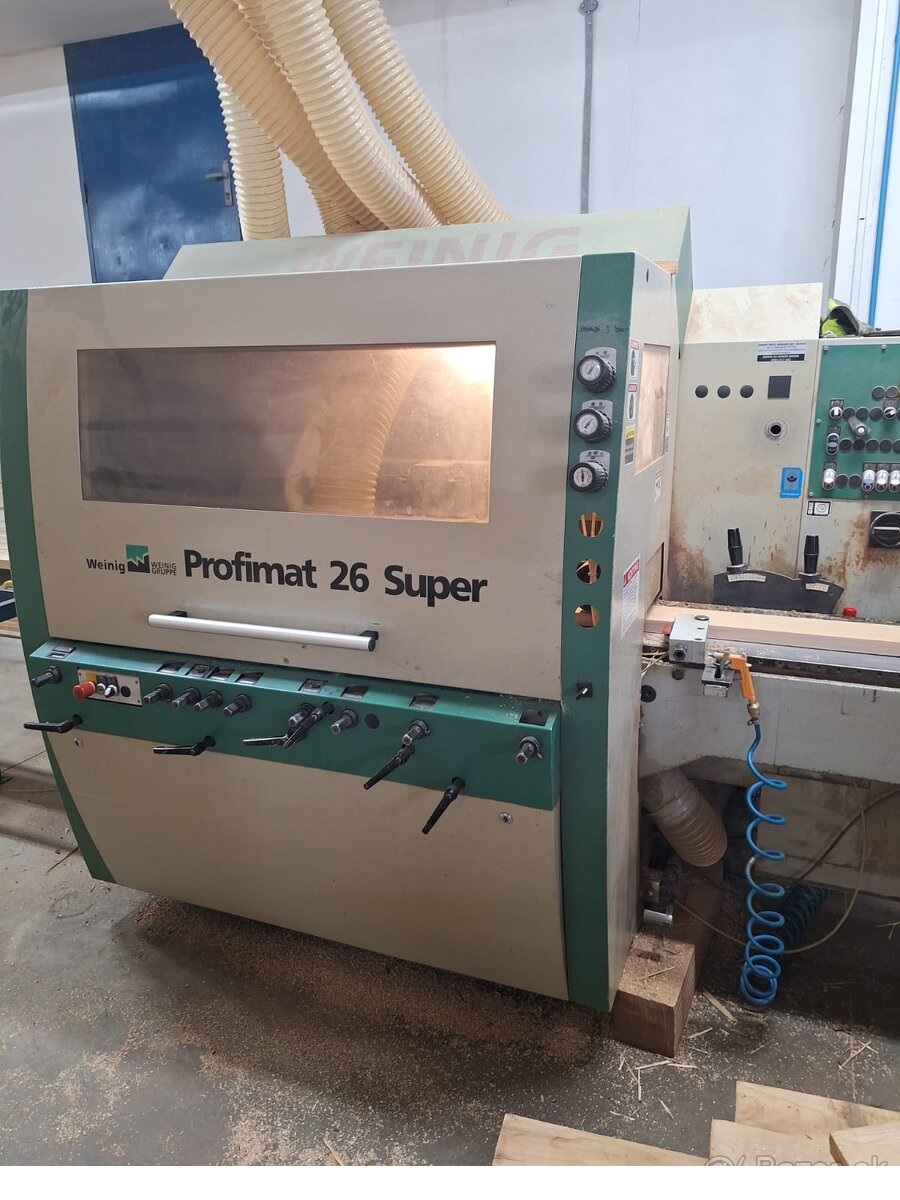 Moulurière multi-têtes Weinig Profimat 26 Super