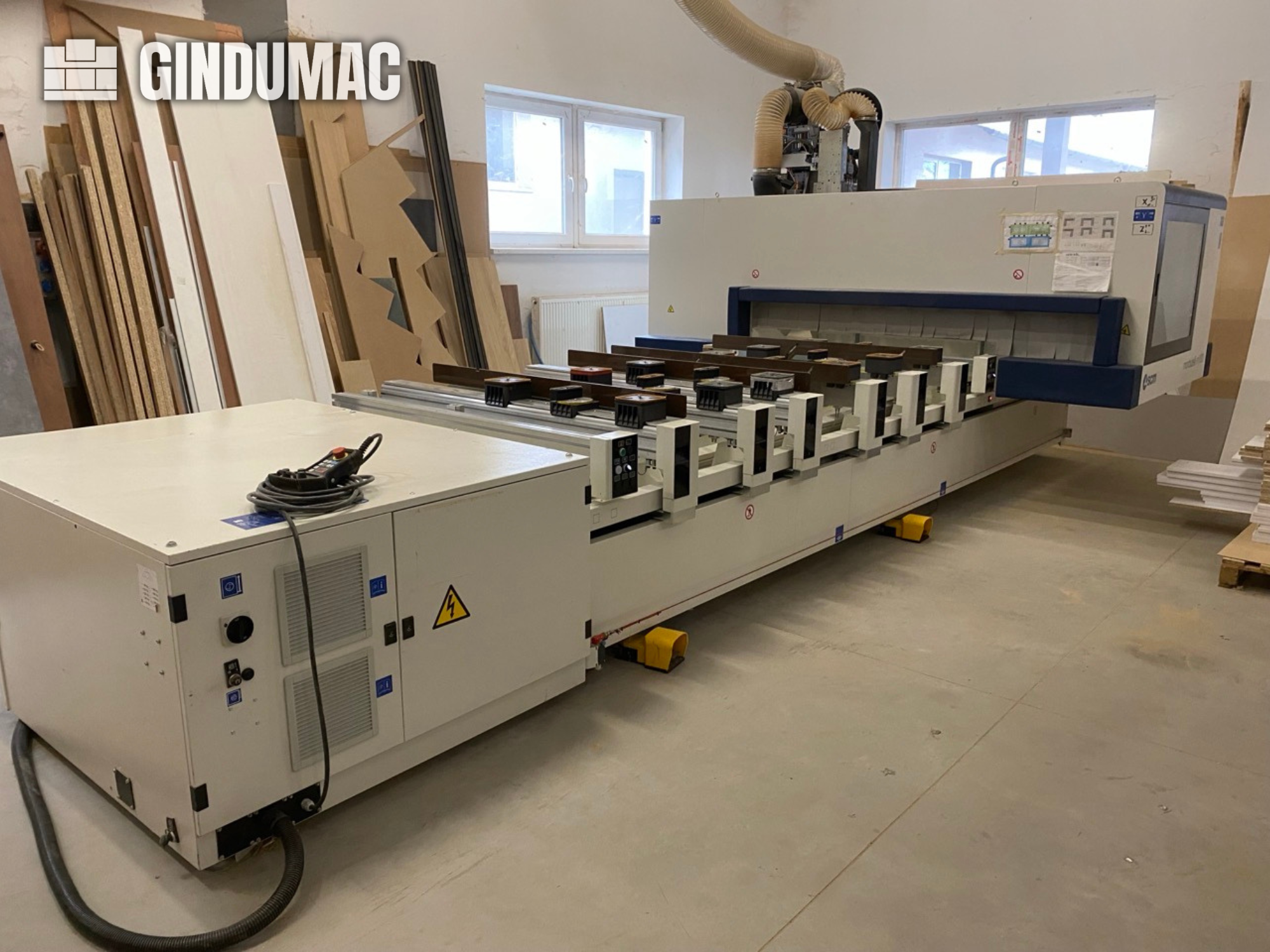 Centre d’usinage CNC bois SCM Morbidelli Author M100