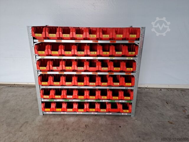 Plug-in shelving Dexion HI280 / Gesamtbreite: 1.340 mm / Gesamttiefe: 610 mm / Höhe: 1.200 mm