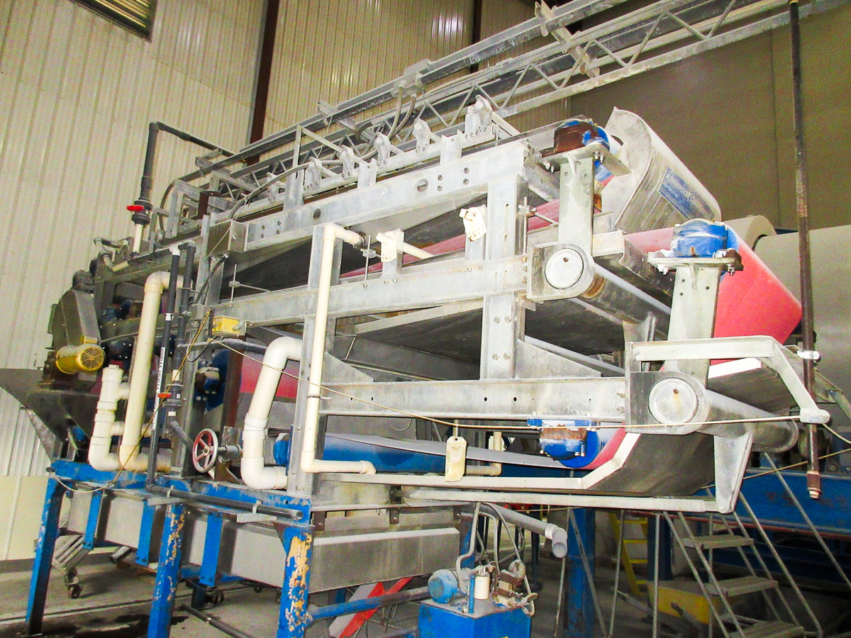 Ashbrook Klampress KP1 Filtre-presse de déshydratation