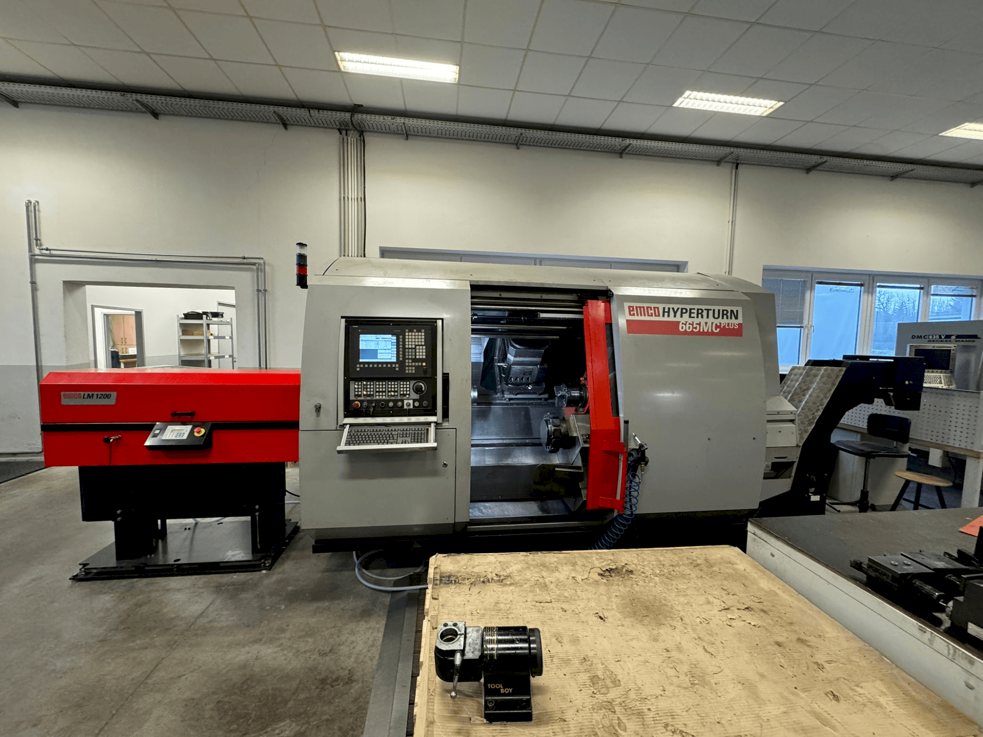Tour cnc EMCO Hyperturn 665MC Plus
