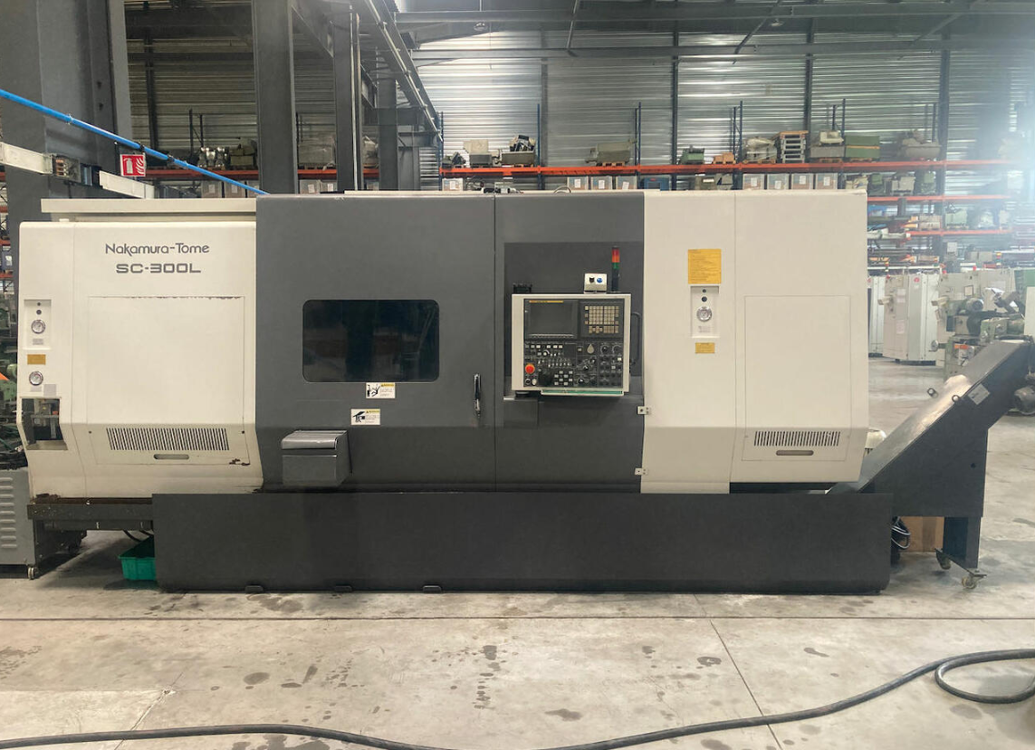 Tour motorisé cnc Nakamura SC300L d'occasion