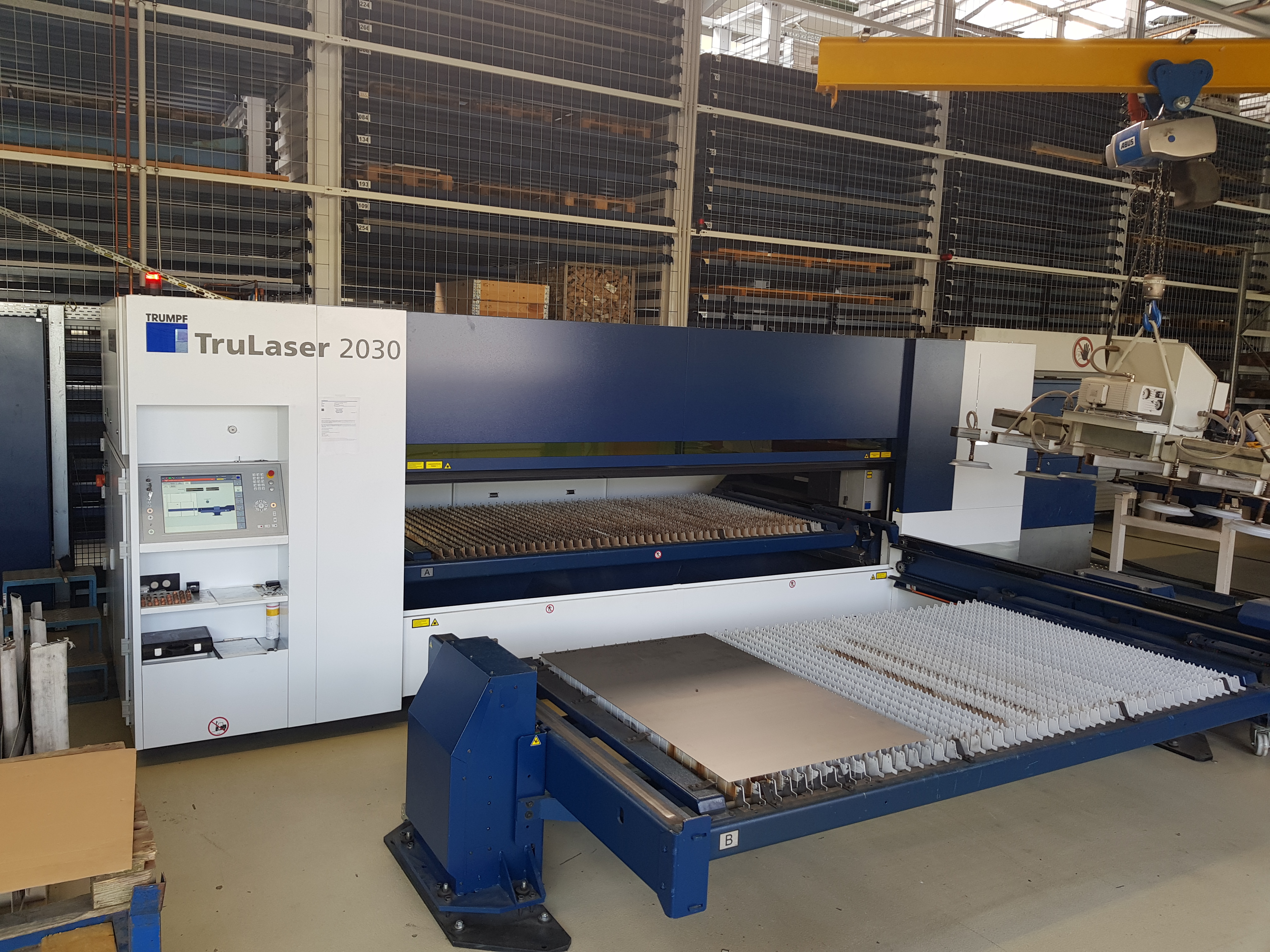 Trumpf TruLaser 2030 (L82) fibre 4kW