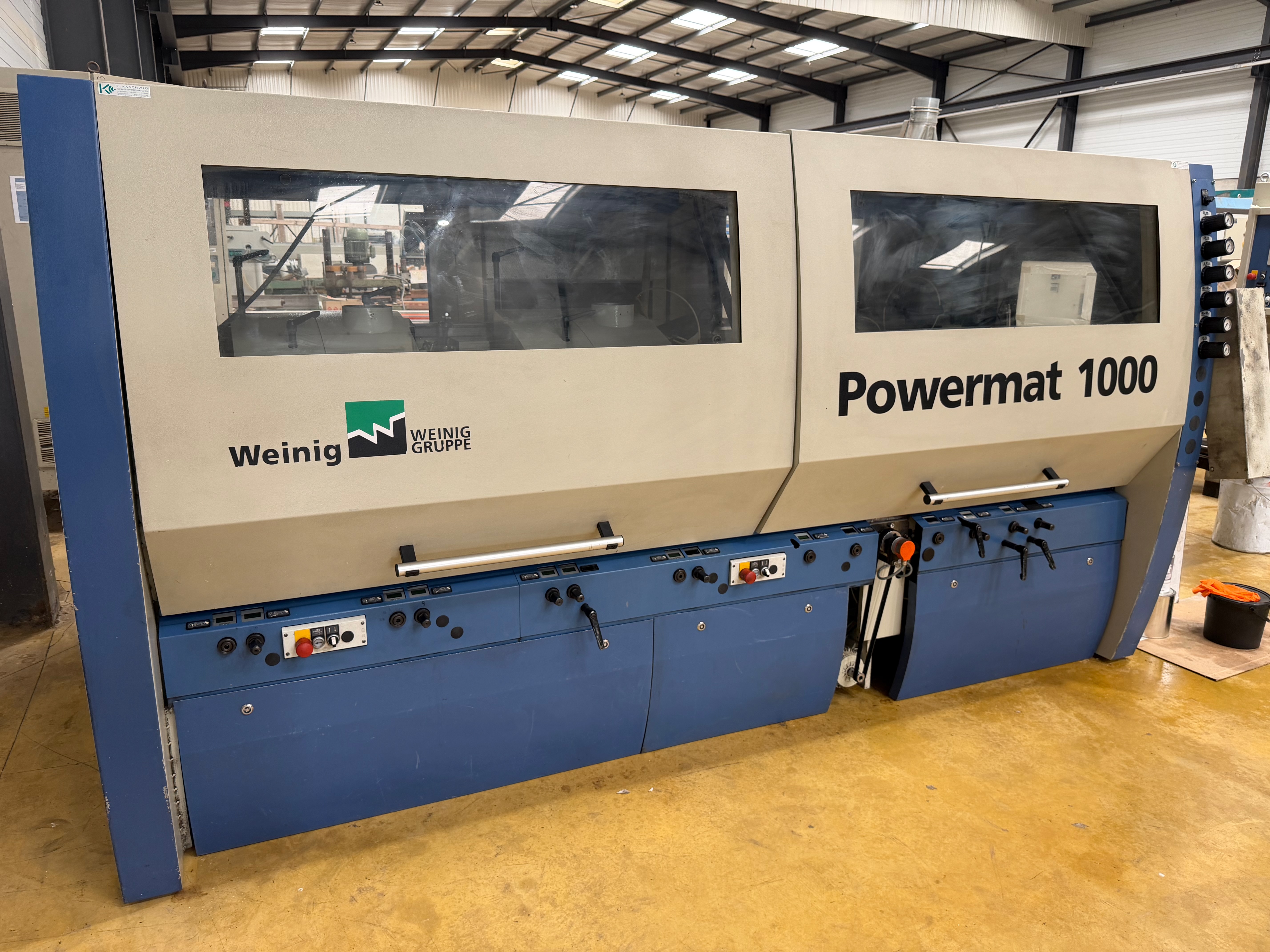 WEINIG Powermat 23 Moulurière 4 faces, 8 broches, 230 x 120 mm