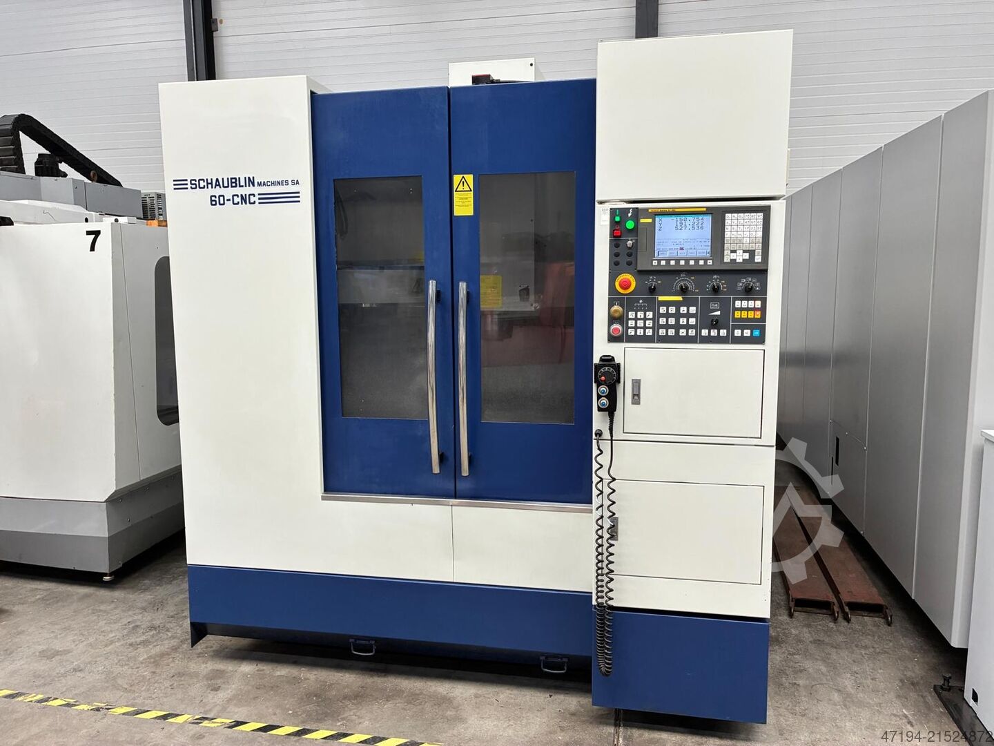 Vertical machining center Schaublin 60-CNC