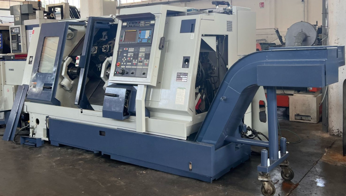 Tour motorisé cnc Mori Seiki DL 20 d'occasion