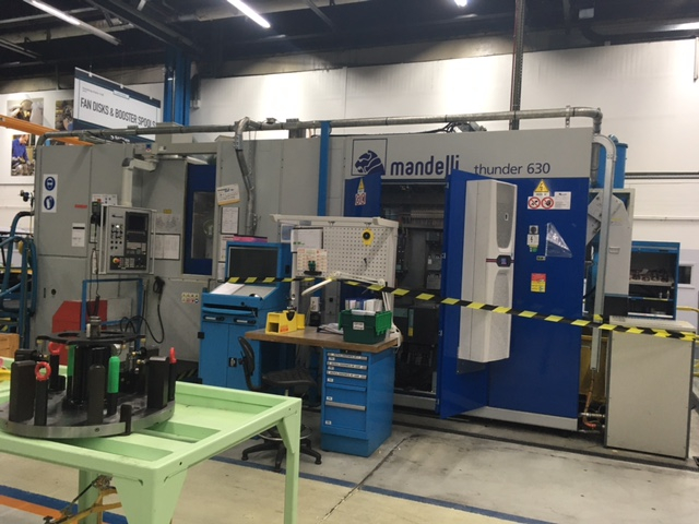 Centre d'usinage horizontal MANDELLI Thunder 630 d'occasion