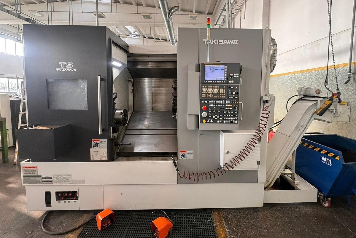 Tour motorisé cnc Takisawa TS 4000YS d'occasion