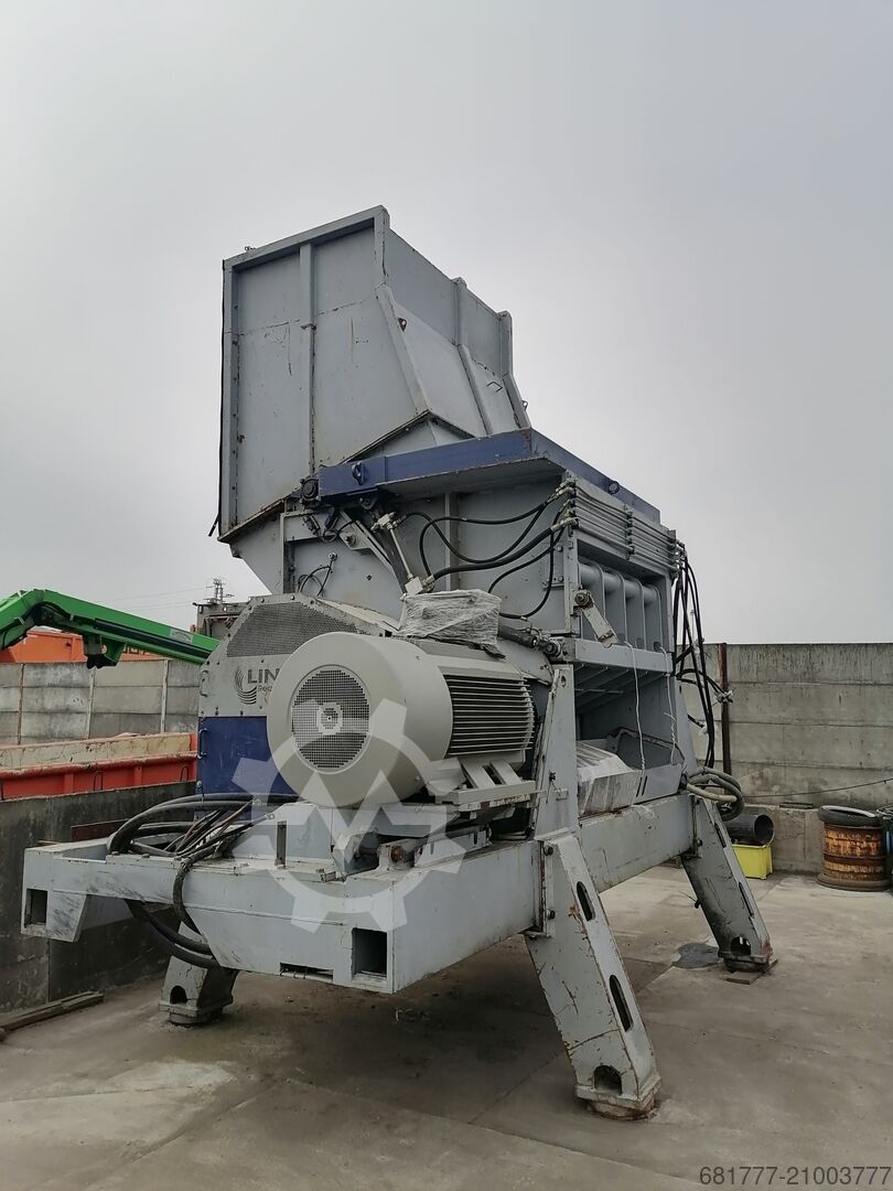 Single shaft shredder LINDNER komet 1750