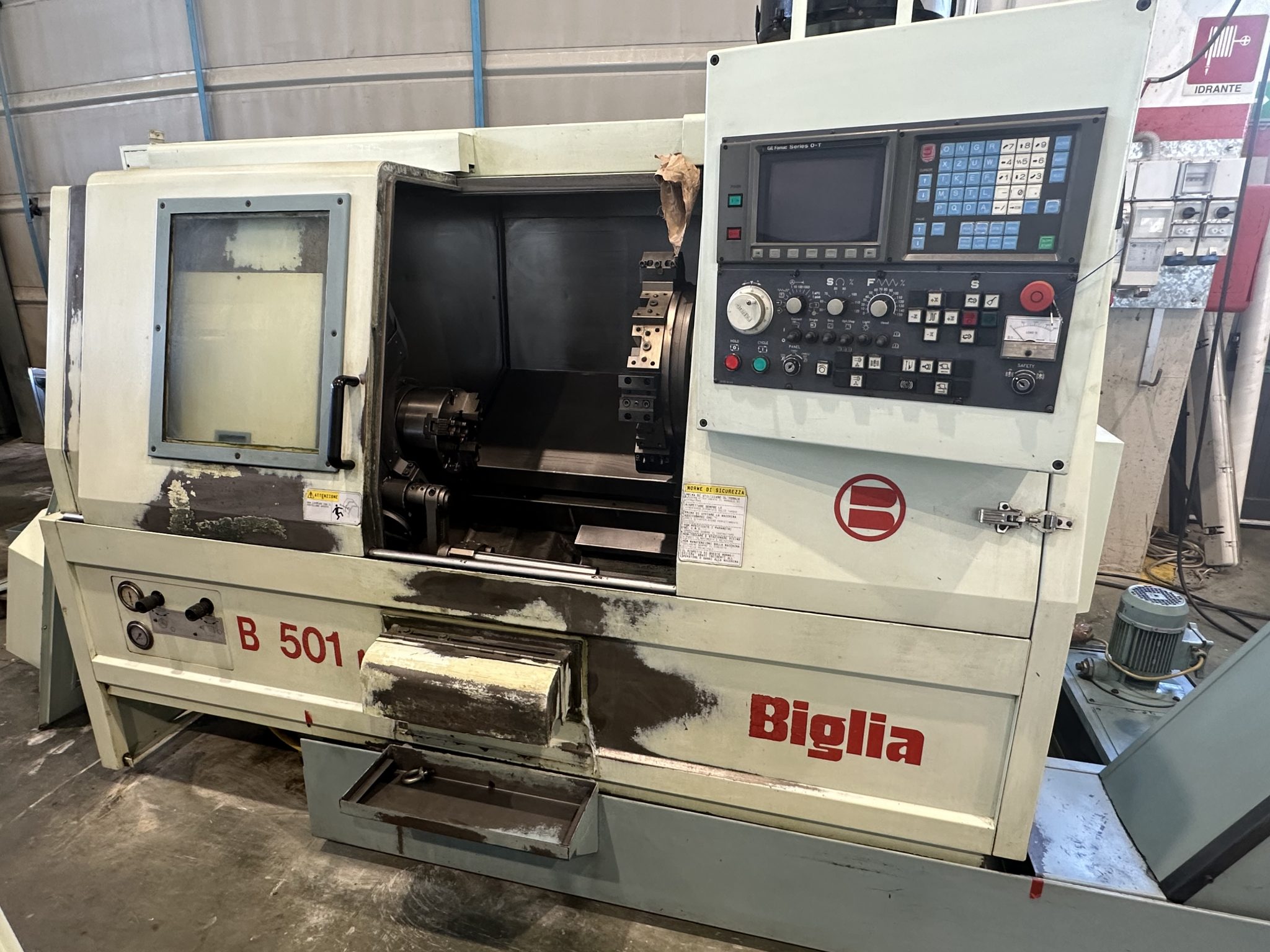 Tour cnc BIGLIA B501 M