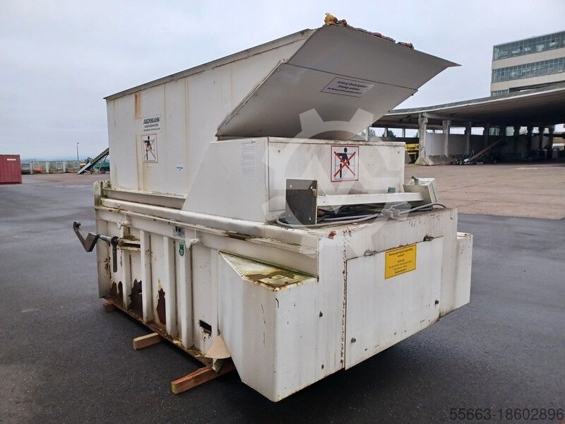 Stationary garbage press No 05 Avermann AVOS SP-16