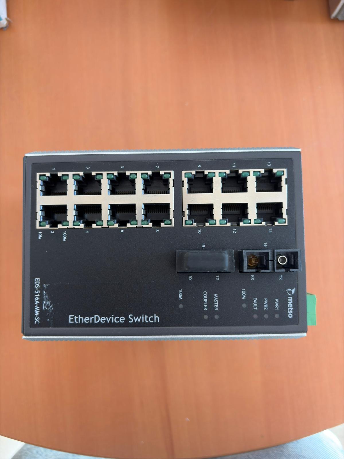 Metso EDS-516A-MM-CS Module Ethernet Industriel TAAD01053648