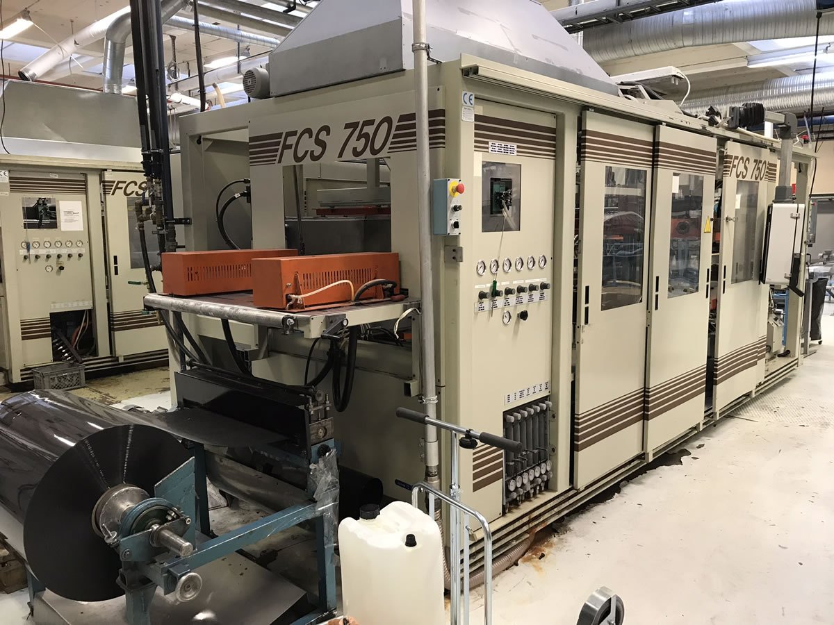 Thermofomeuse à bobine TFT FCS 750