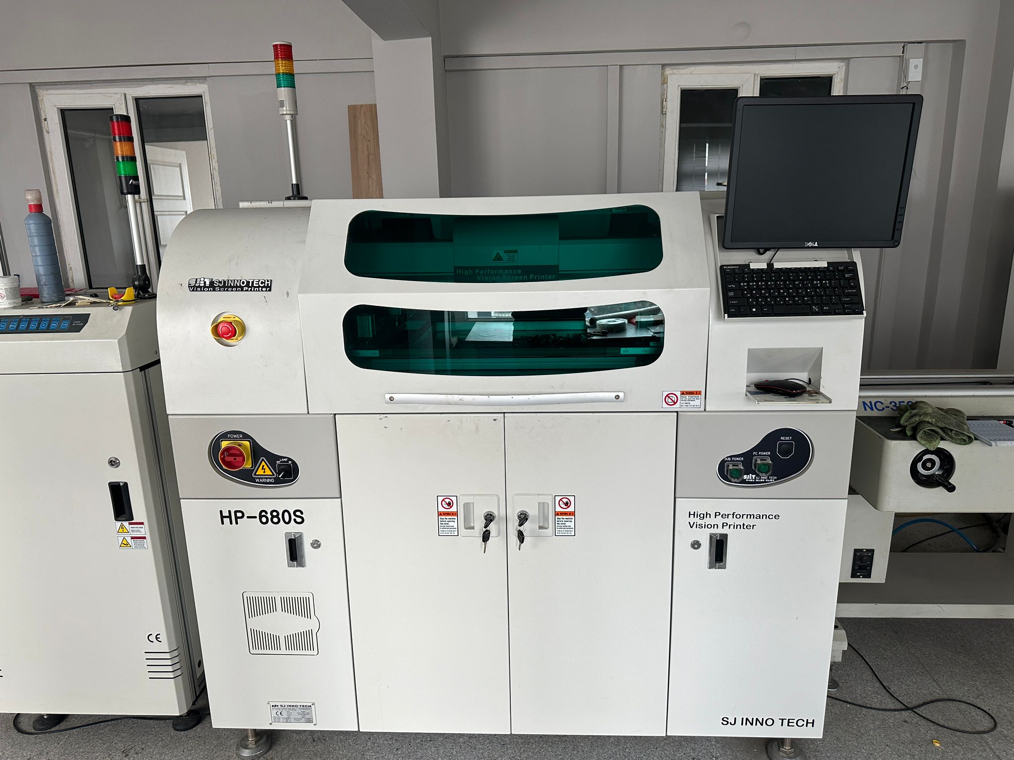Machine de sérigraphie SJ innotech HP-680S