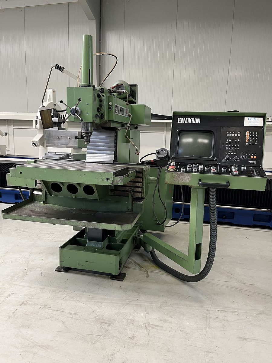 Fraiseuse cnc à banc fixe MIKRON WF 31DCM