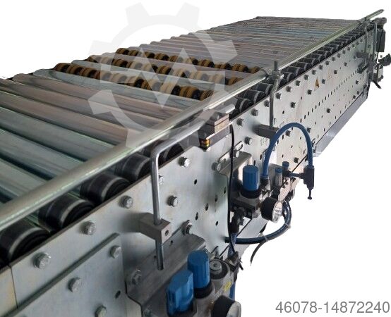 Roller conveyor ejector conveyor cross roller Transnorm TS 4800 3180-700-685