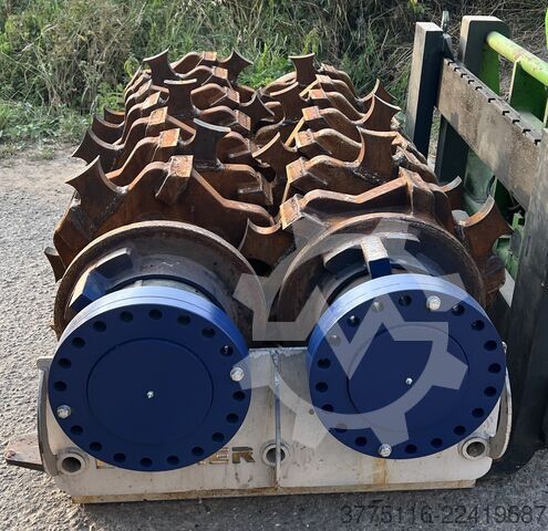 Shaft pair Urraco 75 HW 6/7 Waste Lindner Urraco 75 Ersatzwellen Wellenpaar Urraco 75 HW 6/7 Waste