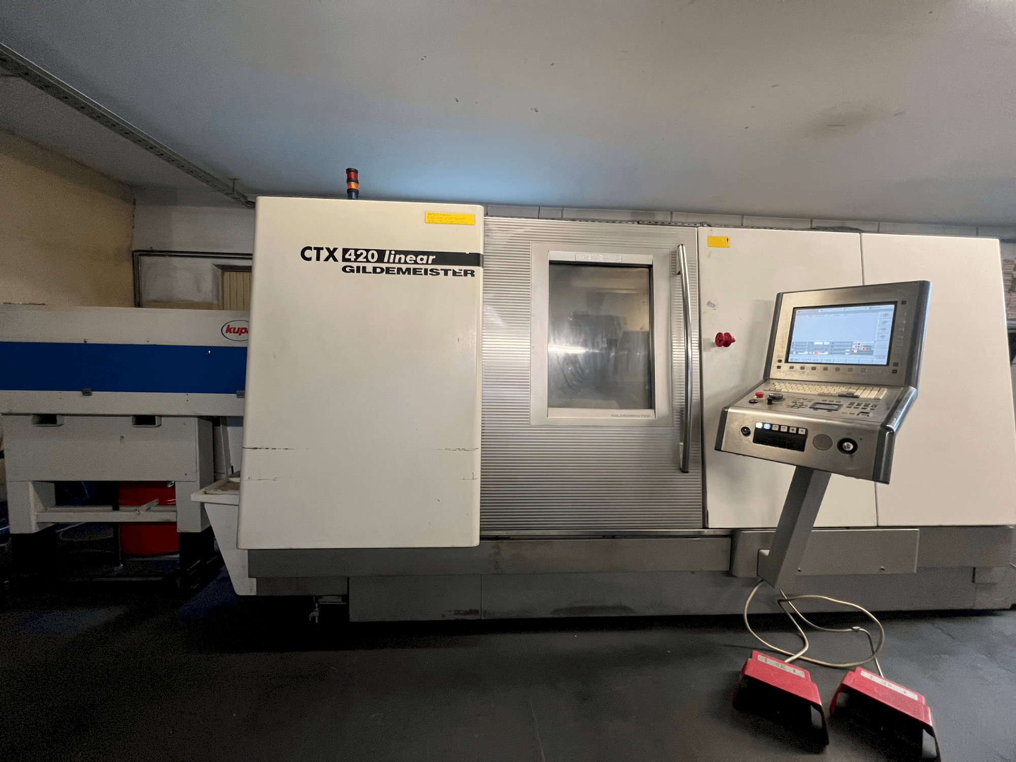 Tour cnc Gildemeister CTX 420 linear