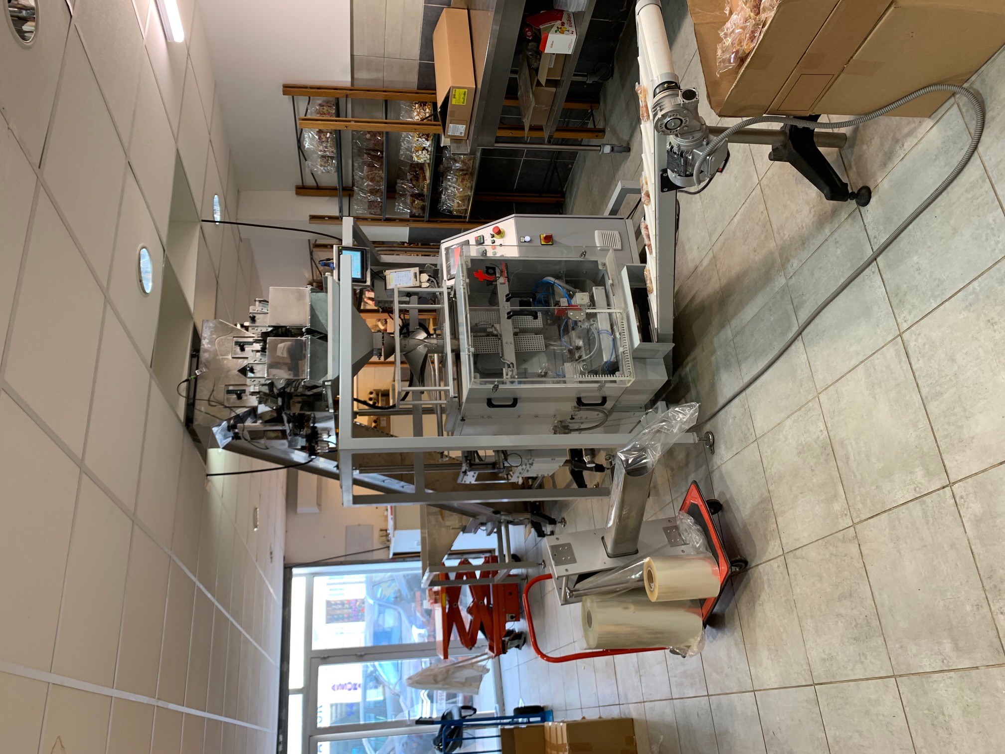 Ligne de pesage et d'ensachage verticale TECNIMODERN TEC 30 AUTOMATIQUE / SEMI-AUTOMATIQUE - sachets coussins