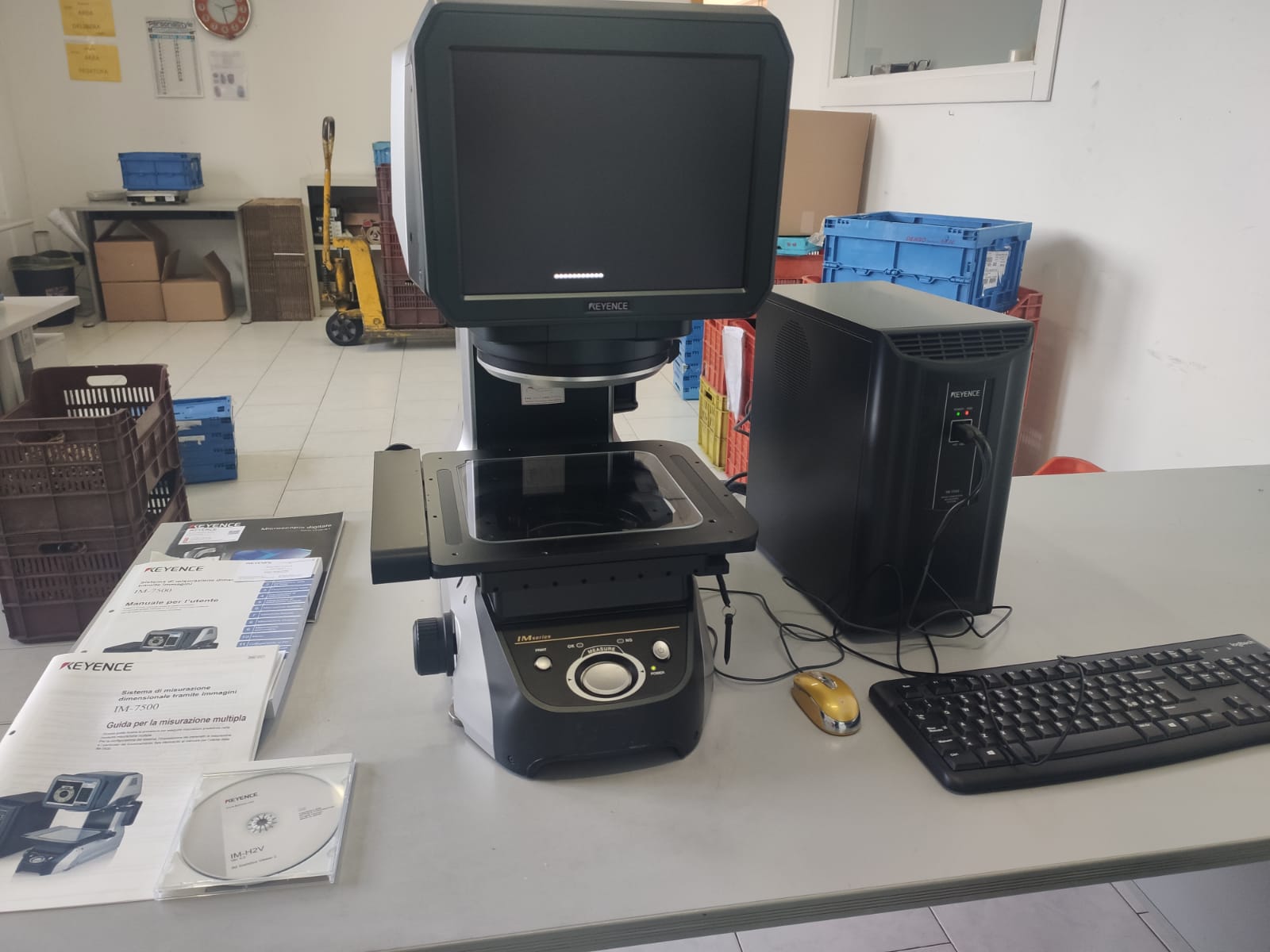Agrandisseur de profil Keyence IM 7000