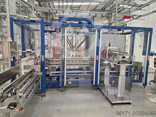 Cardboard packaging machine Optima CMF Kartonierer Q