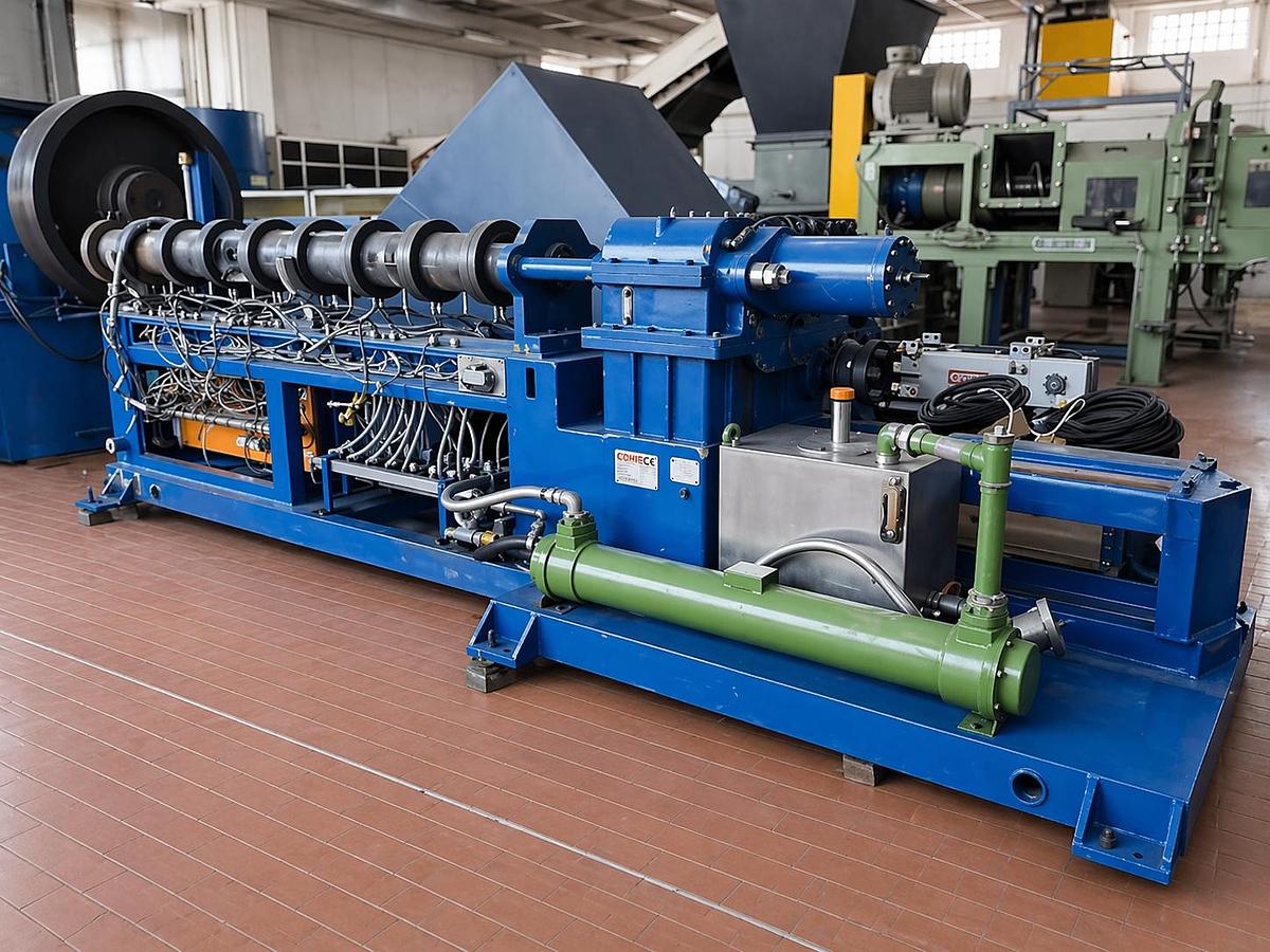 Extrudeuse monovis COMAC EBC60