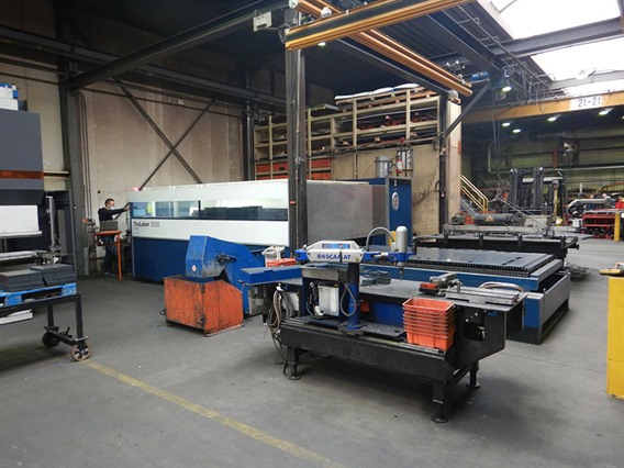 Machine de découpe laser Trumpf TruLaser 3030 Faible nombre d'heures