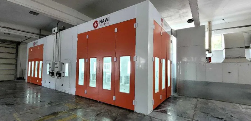 Cabine de peinture POLMECH MAX 15