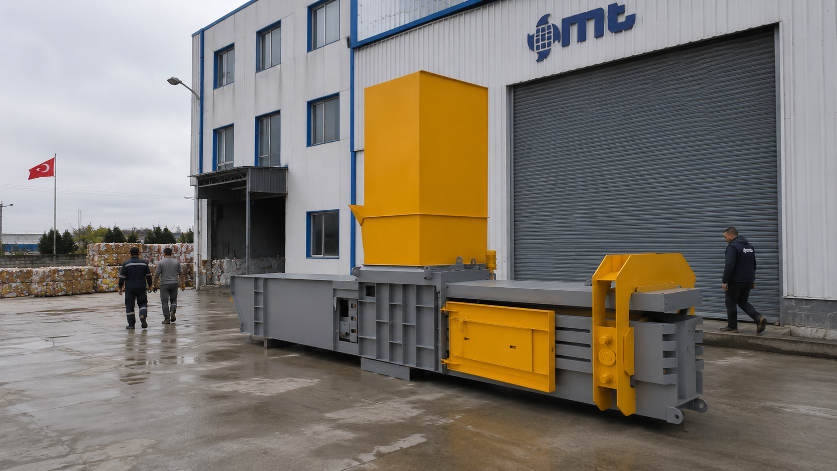 Presse à balles horizontale MT Makina YB-50