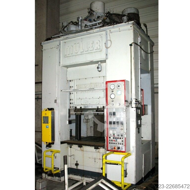 Hydraulic press MÜLLER SDZ 250/200.3.