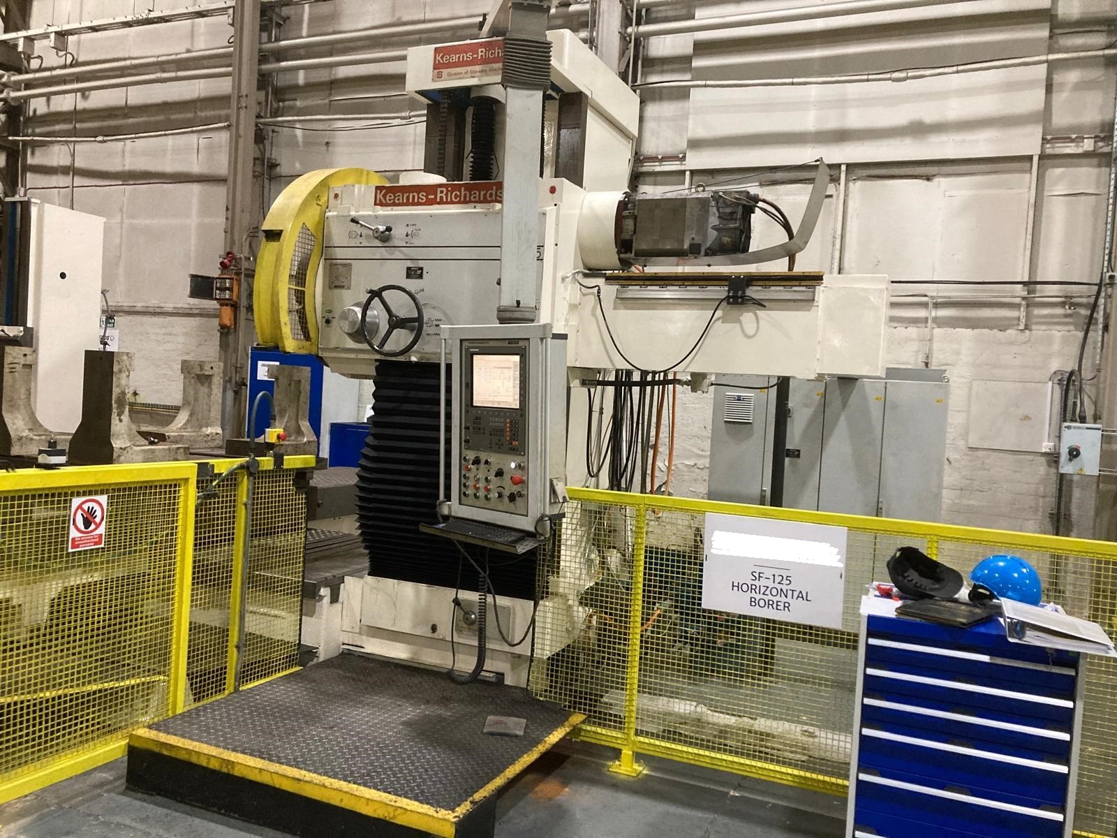 Aléseuse à montant fixe CNC Kearns Richards SF 125