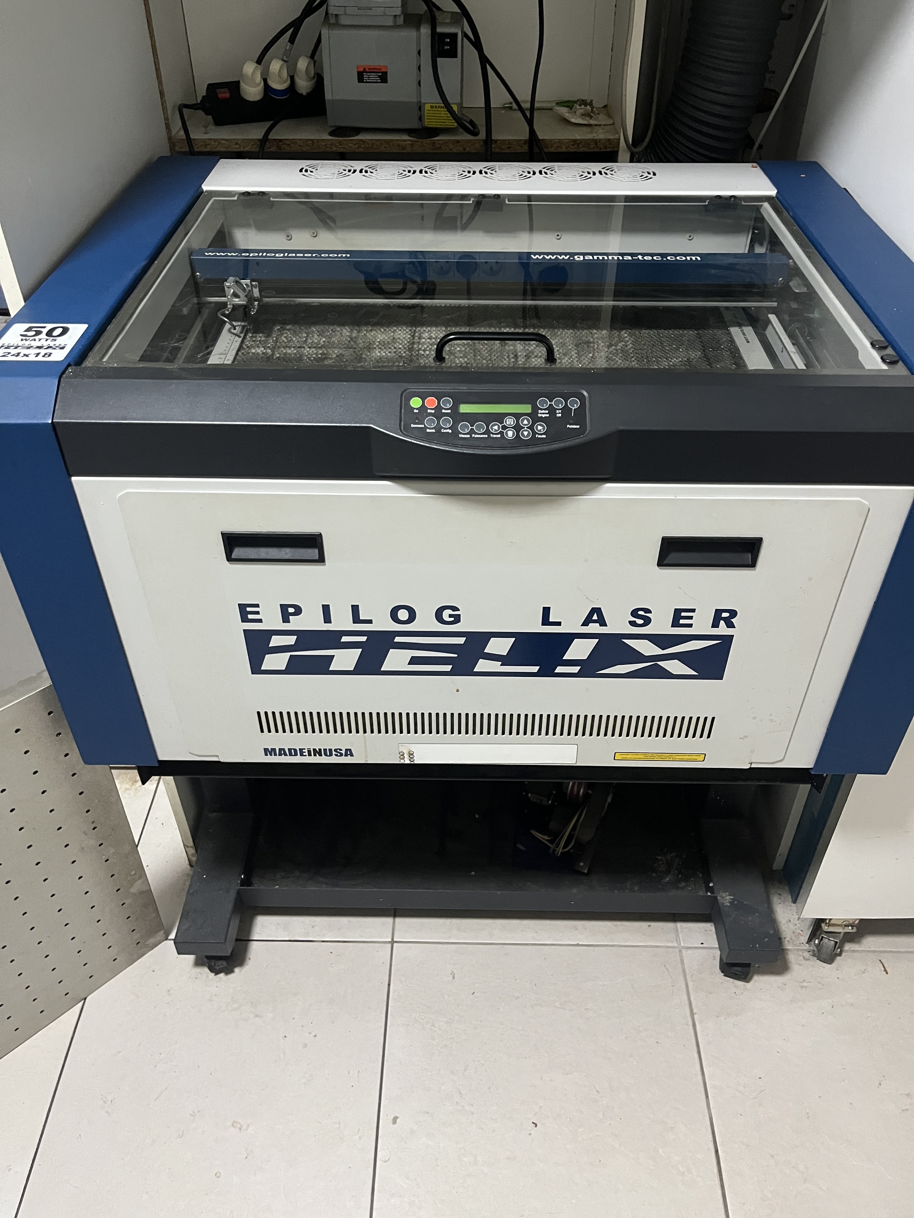 Epilog Helix laser 50w | Découpe/Gravure