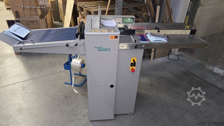Paper drill press Nagel Digifold 50
