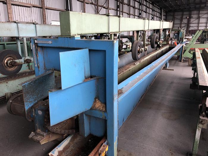 Machine à bois Soderhamn Eriksson Outfeed conveyor after edger