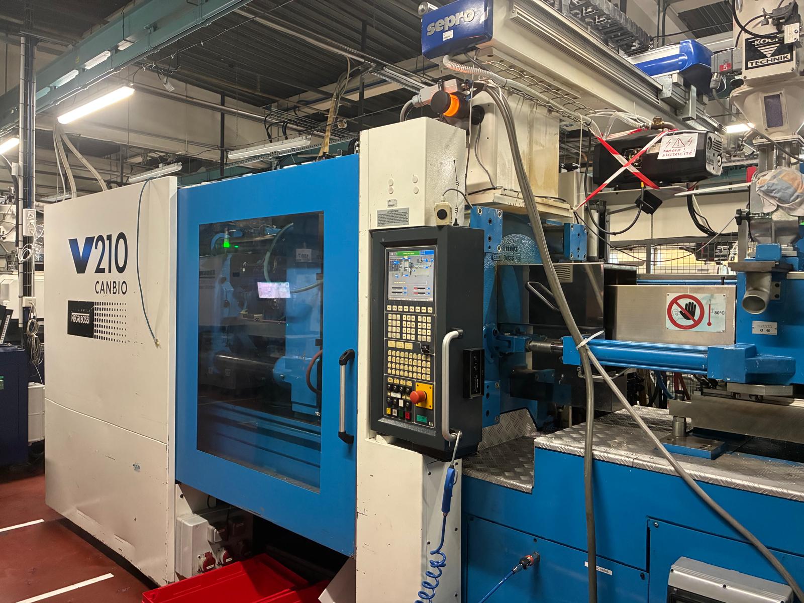 Presse à injecter NEGRI BOSSI CANBIO 210 T type V210-610