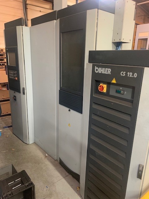 BIHLER BM306 poinçonnage + redressage pliage + tête laser de gravure intégrée