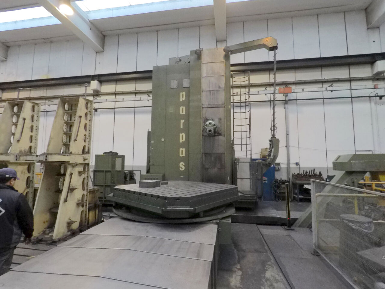 Aléseuse à montant fixe CNC PARPAS ML100 / 8000