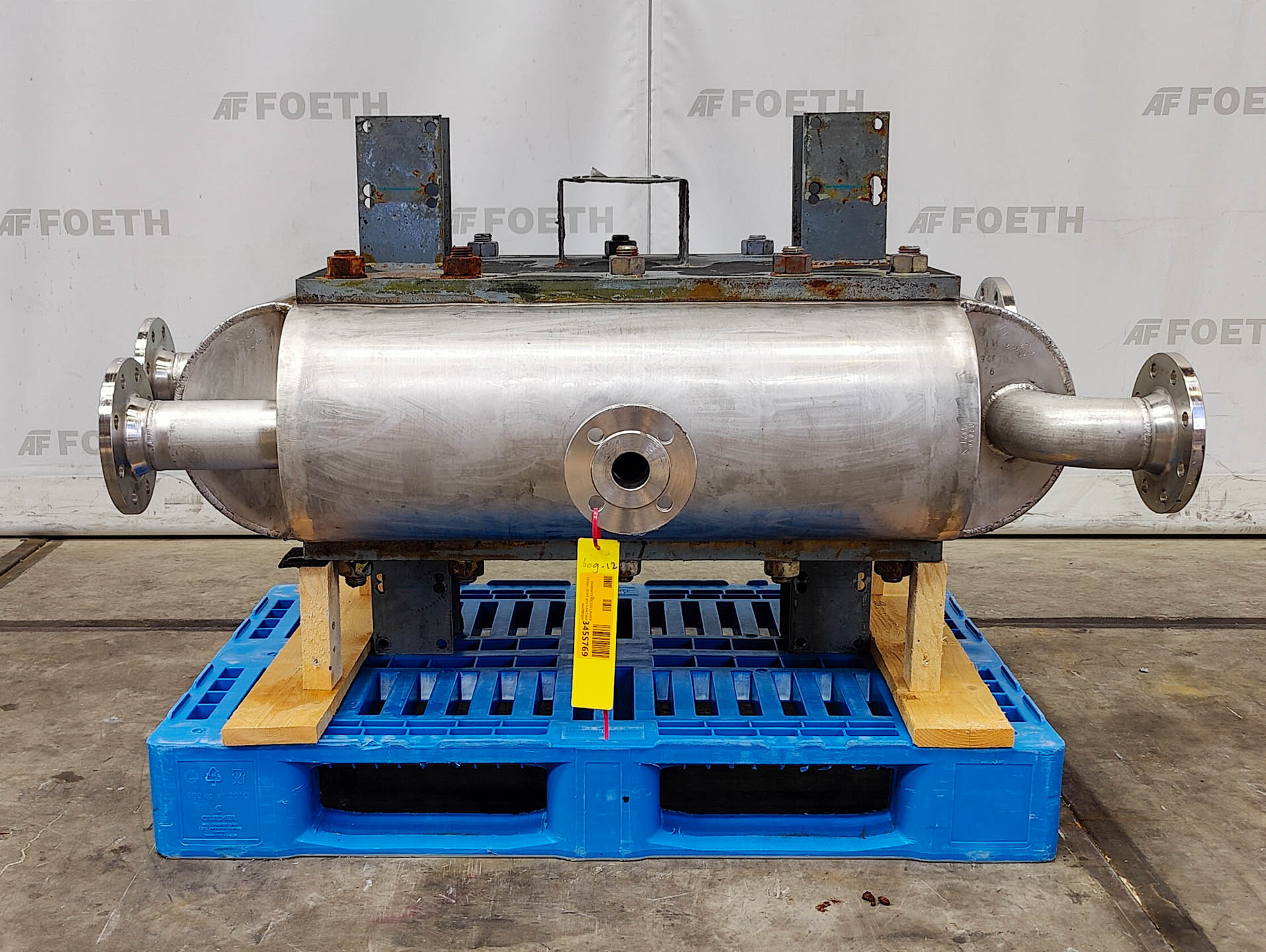 Unex Hybrid; fully welded plate heat exchanger - Echangeur de chaleur à plaques