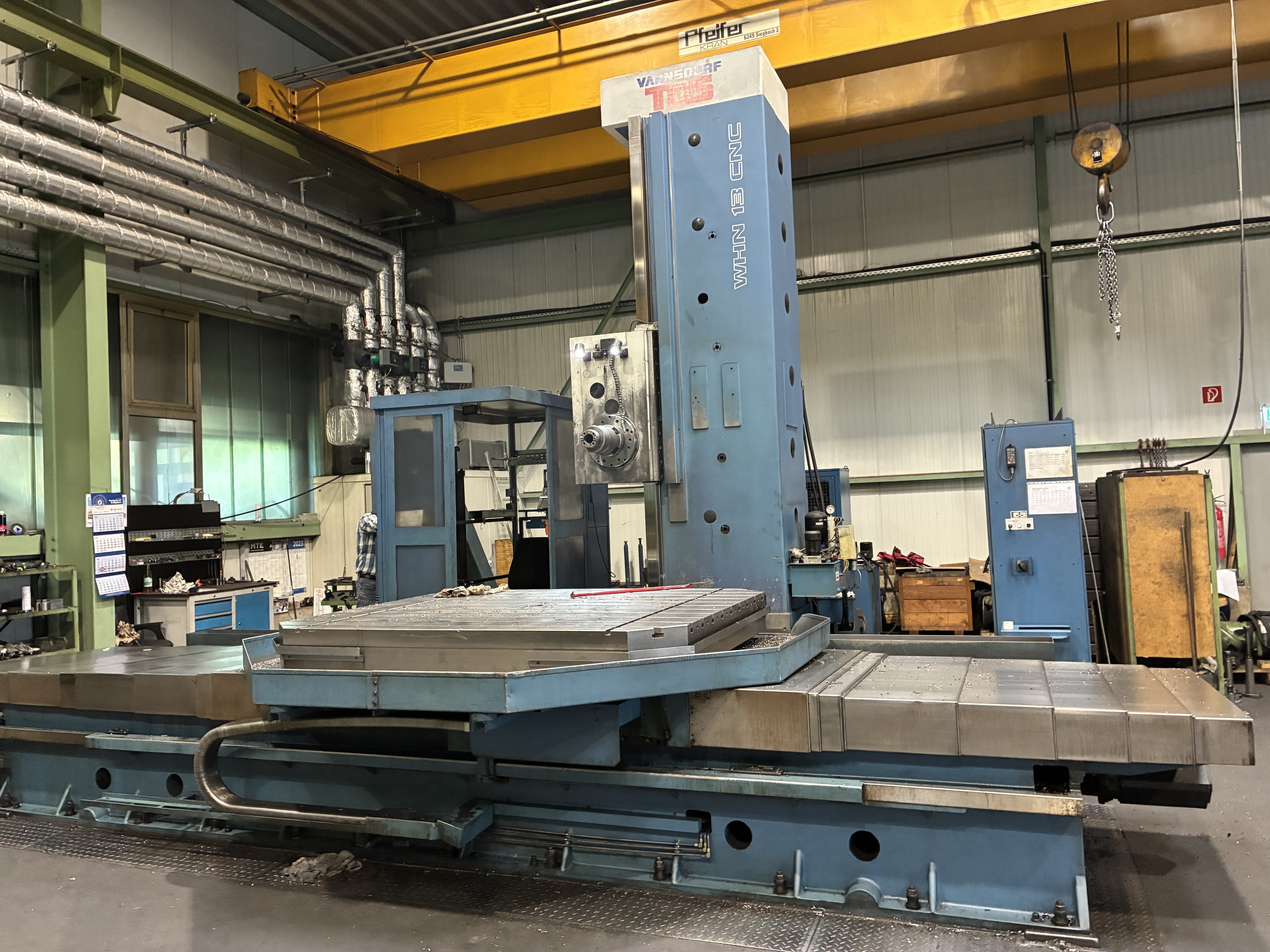 WHN 13 CNC TOS Varnsdorf WHN 13 boring and milling machine
