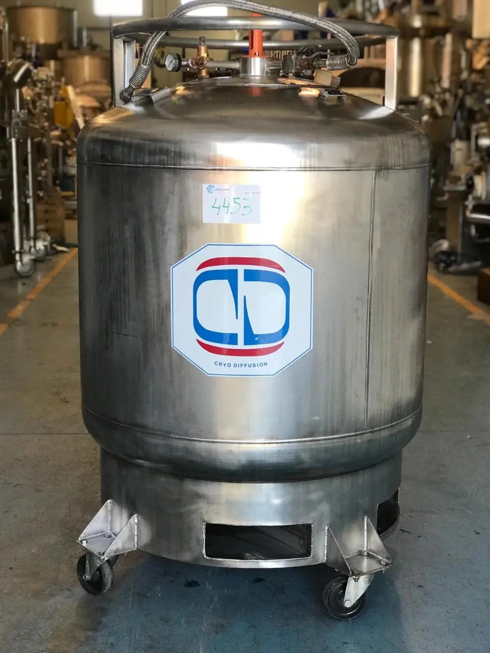 CUVE INOX CRYO DIFFUSION RBP 600 VLR 640 LITRES D'OCCASION