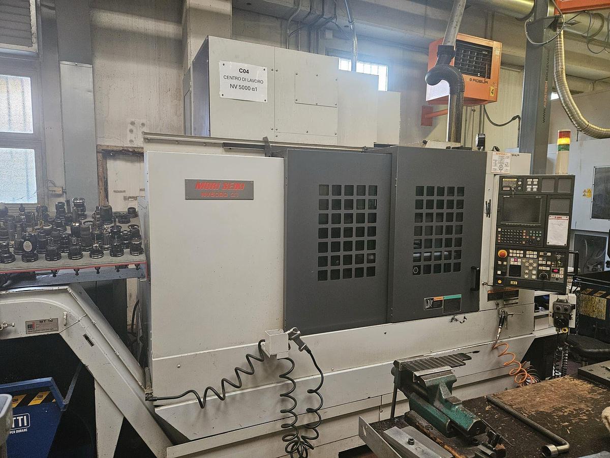 Centre d'usinage vertical Mori Seiki NV5000 alpha1 d'occasion