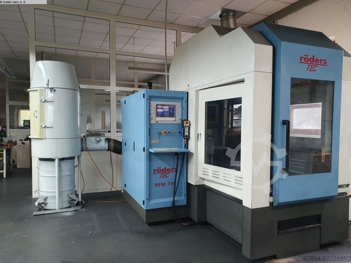 Machining Center - Vertical Roeders RFM760