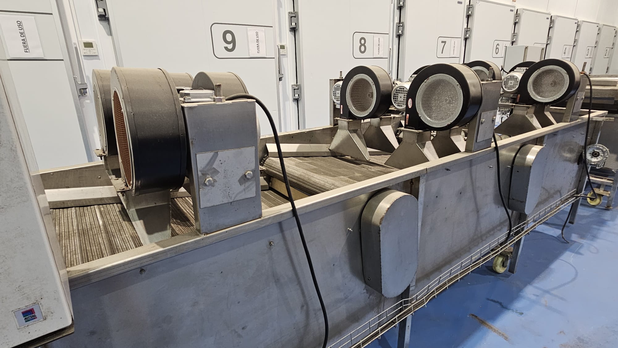 Machine de découpe, lavage et blanchiment de fruits et légumes TALLERES SALO S.L -