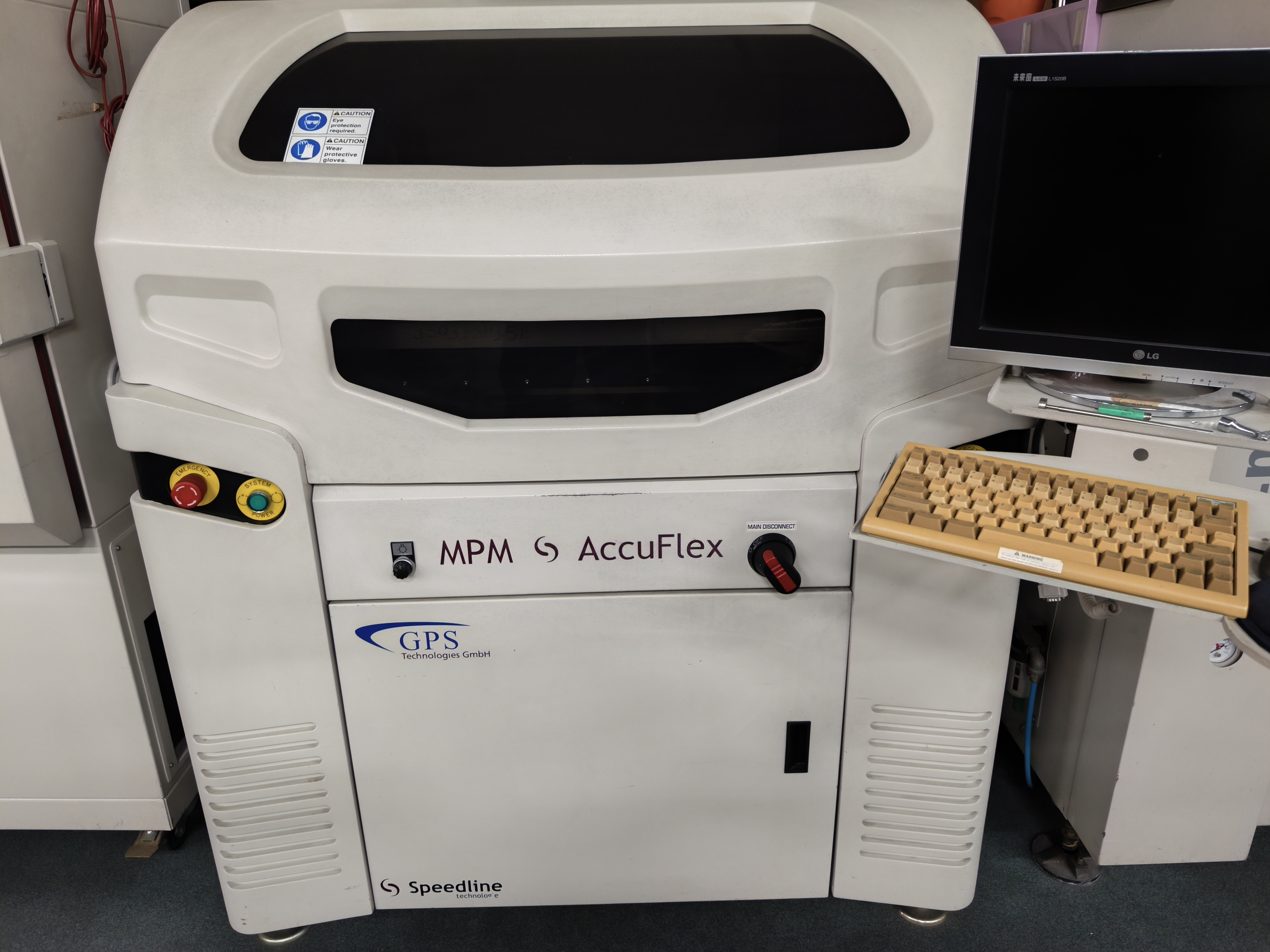 Machine de sérigraphie SPEEDLINE TECHNOLOGIES ACCUFLEX
