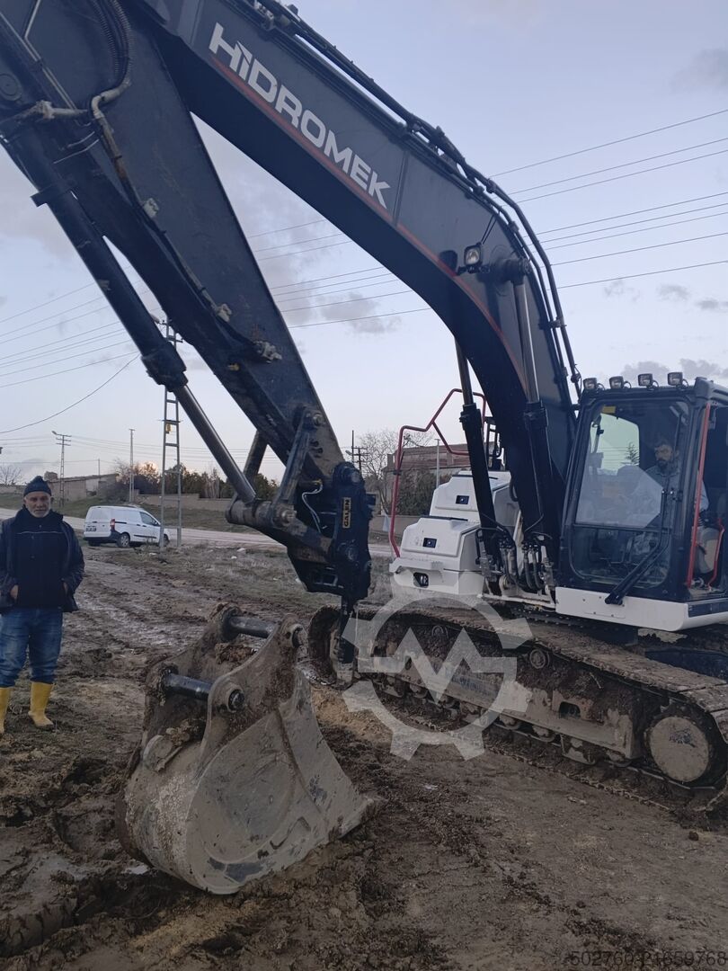 Chain excavator Hidromek HMK230 Quick Coupler