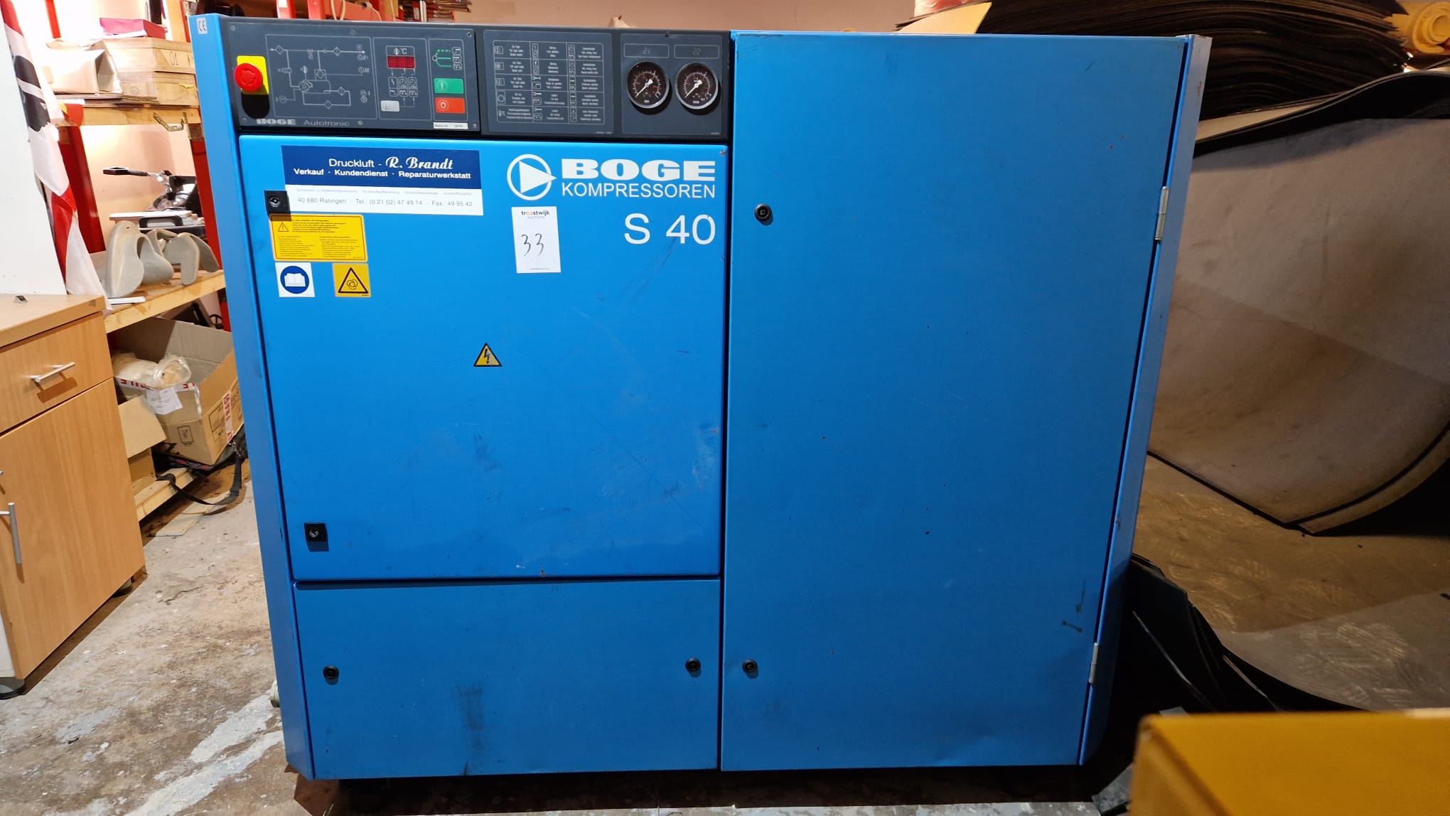 Compresseur Boge S40