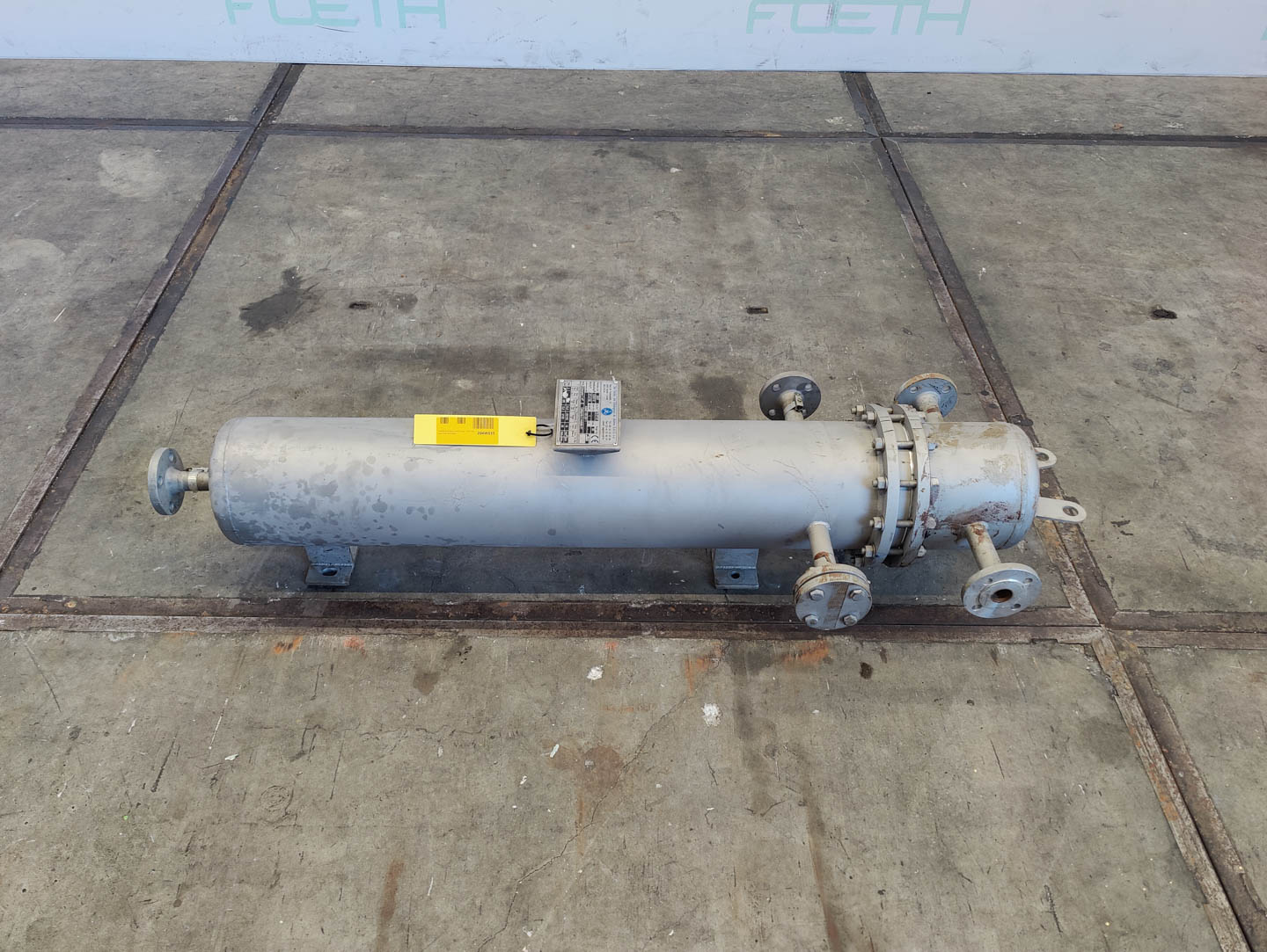 Sag ASME VIII DIV 1 1m² - Échangeur de température tubulaire