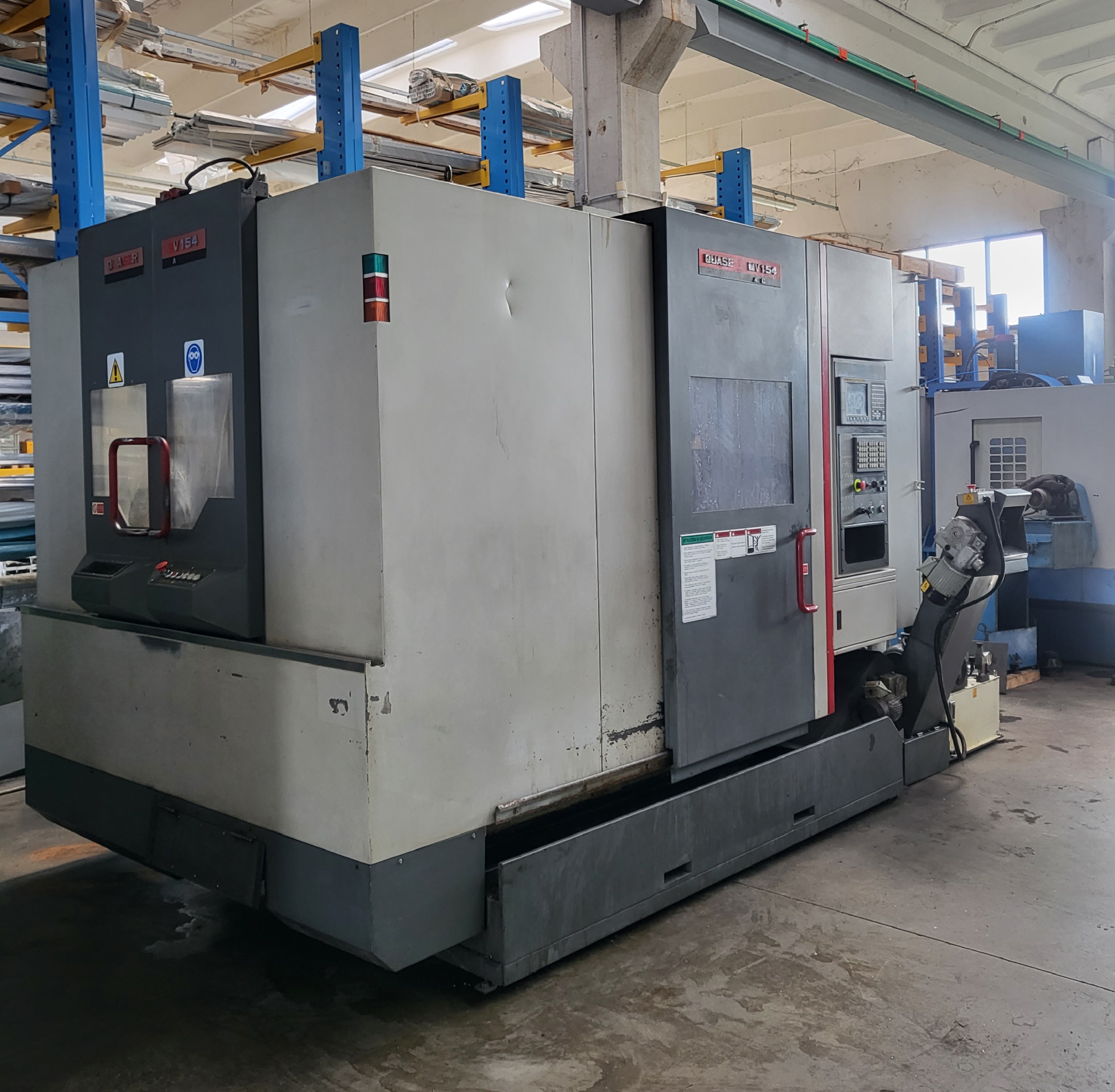Centre d'usinage avec changeur de palettes QUASER MV 154 APC E 12 d'occasion