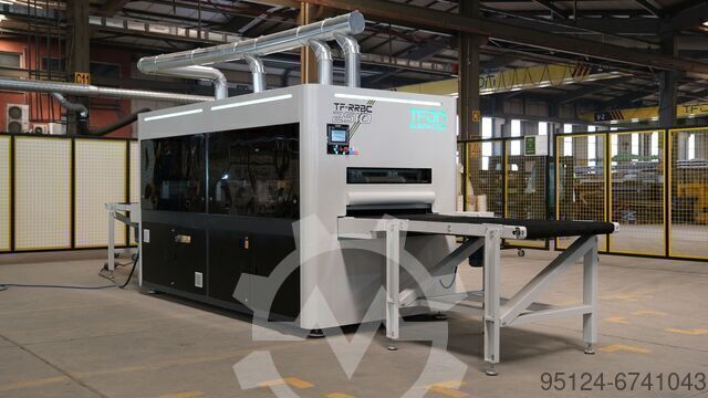 Sheet metal deburring machines TFON Surfacer® RRBC (Tailored Machines)