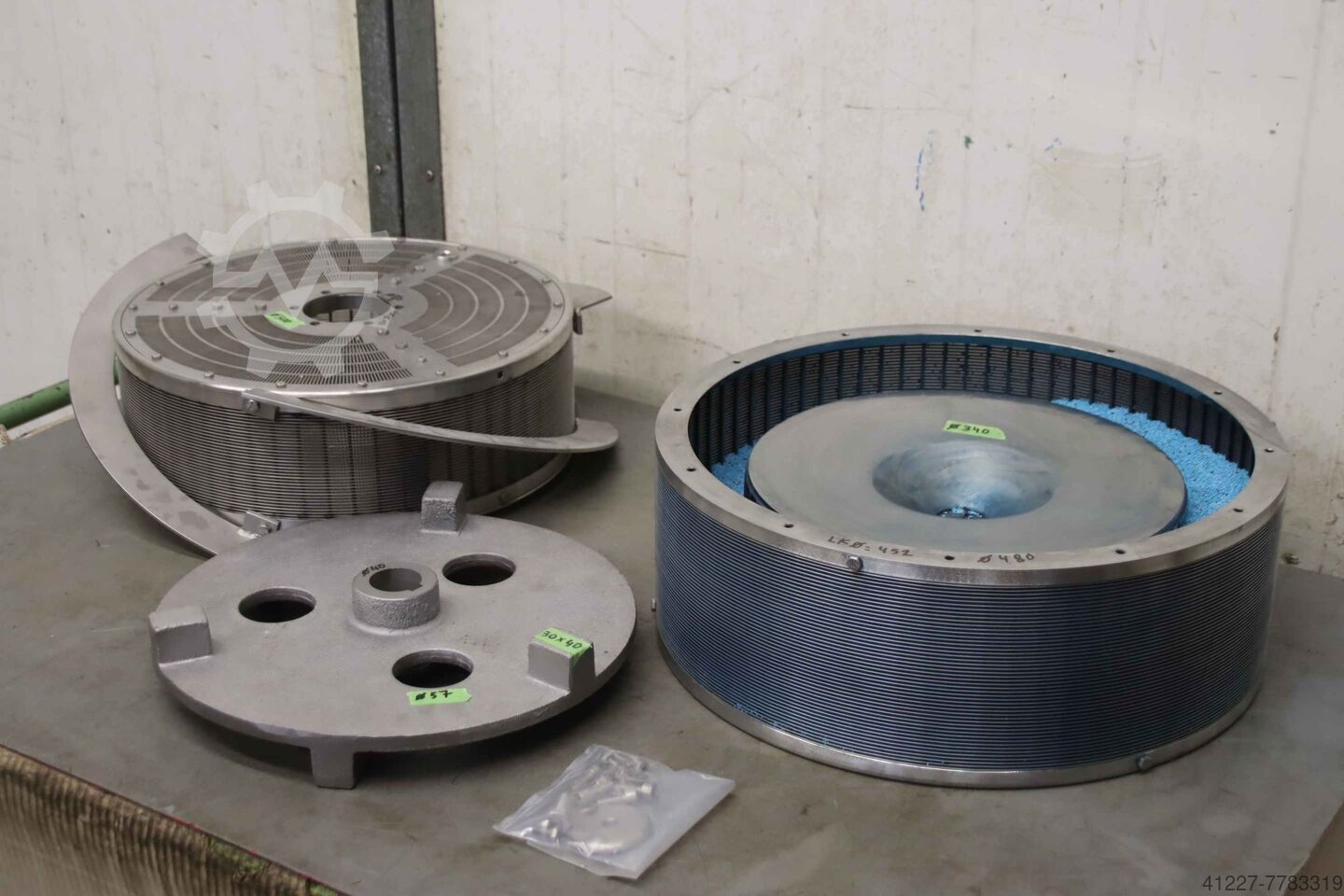 Pearl mill screen spare parts Netzsch TM 50